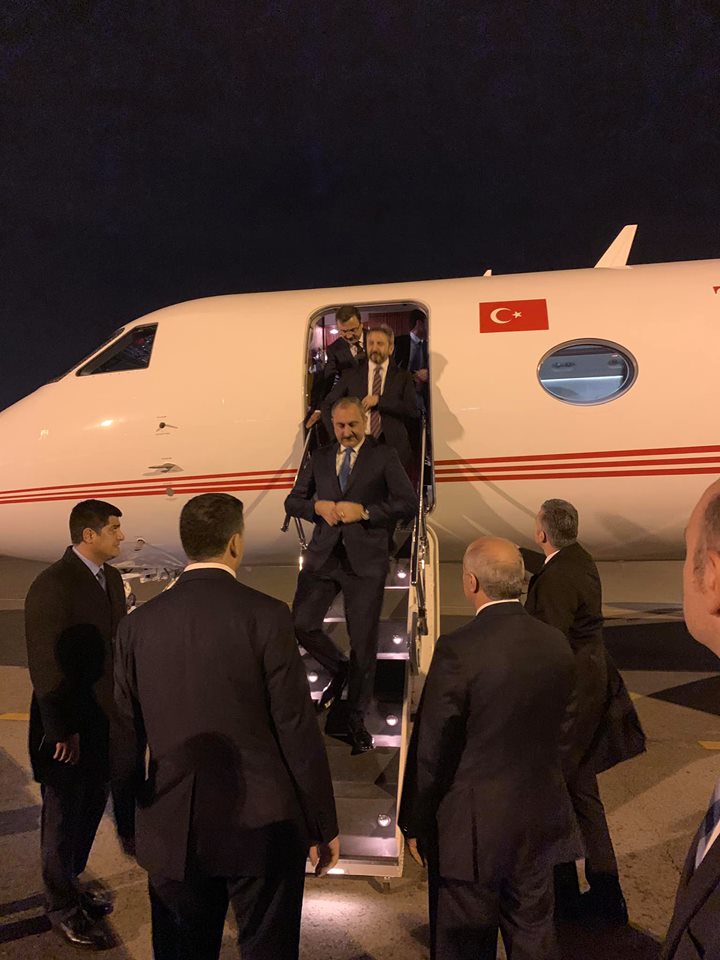 Türkiyənin ədliyyə naziri Azərbaycana gəlib