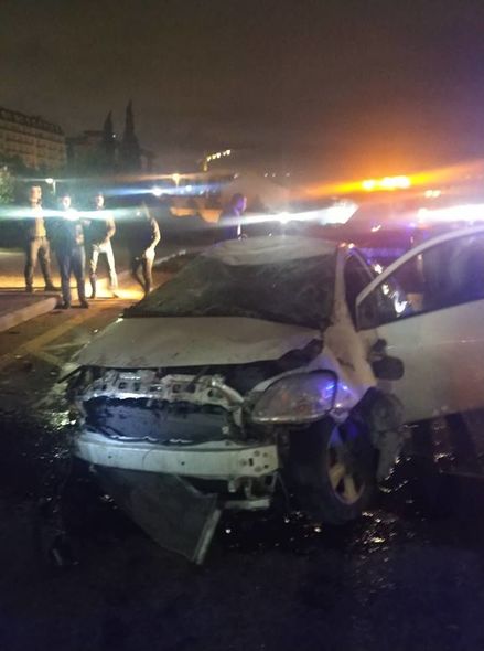 Bakıda taksi sürücüsü qəza törətdi: dörd sərnişin yaralandı – FOTO-VIDEO