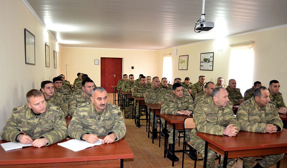 Azərbaycan Ordusunda hərbi topoqrafların təlim-metodiki toplanışı keçirilir