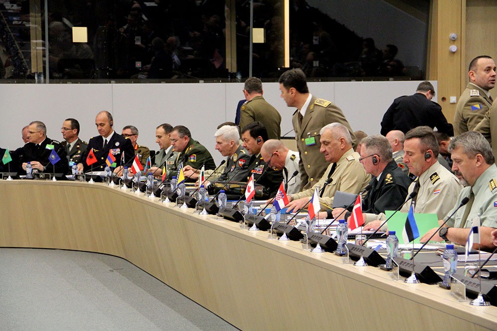 Nəcməddin Sadıkov NATO-nun toplantısında
