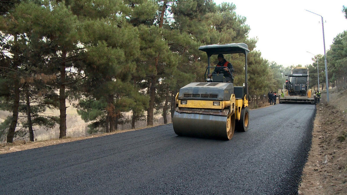 Qazaxda 16 km-lik avtomobil yolu yenidən qurulur