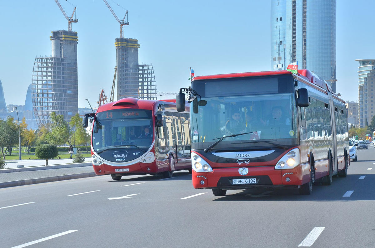 Bakıda avtobus və taksilər üçün yeni tələblər təsdiqlənib