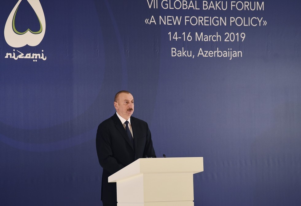 Azərbaycan Prezidenti: “Biz enerji və nəqliyyat sahəsində geniş əməkdaşlıq formatı yarada bilmişik”