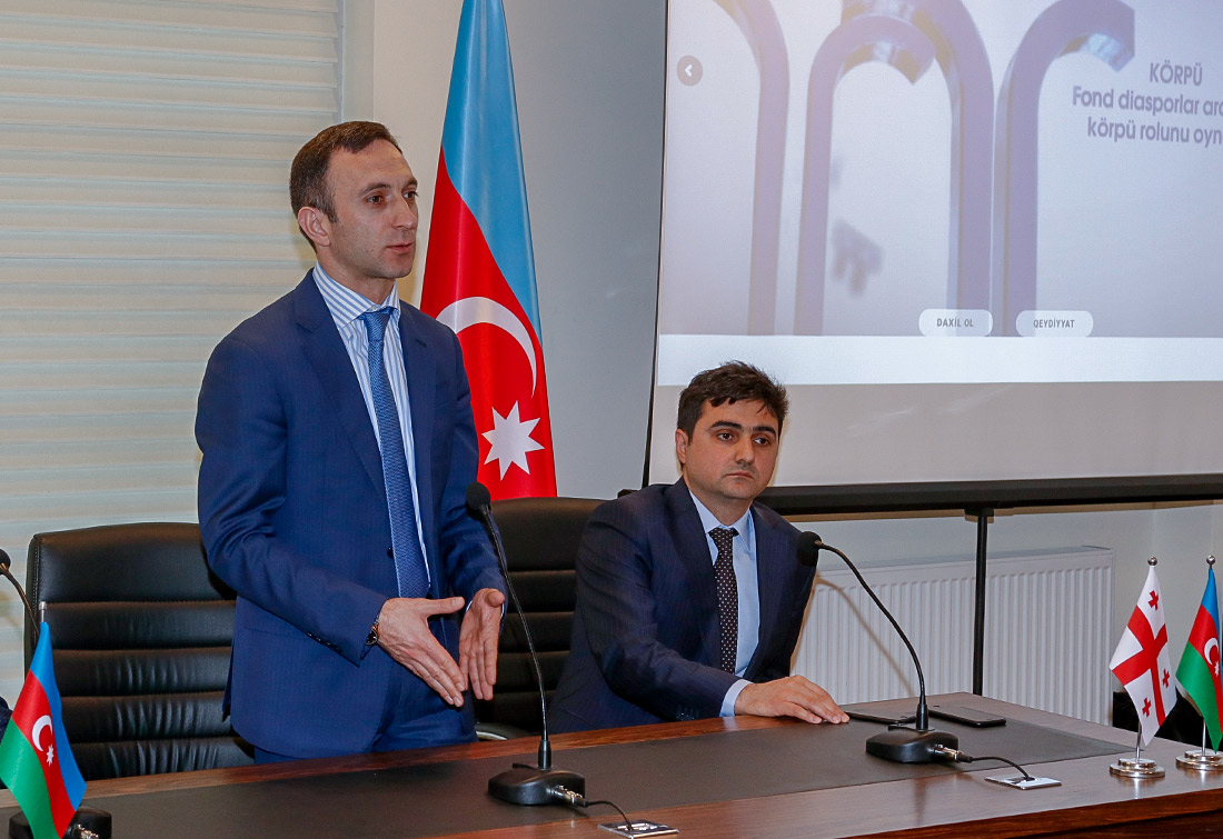 Azərbaycan Diasporuna Dəstək Fondunun  Gürcüstanda təqdimatı olub