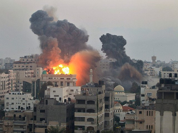 İsrailin Qəzzanı bombalaması nəticəsində 18 nəfər ölüb