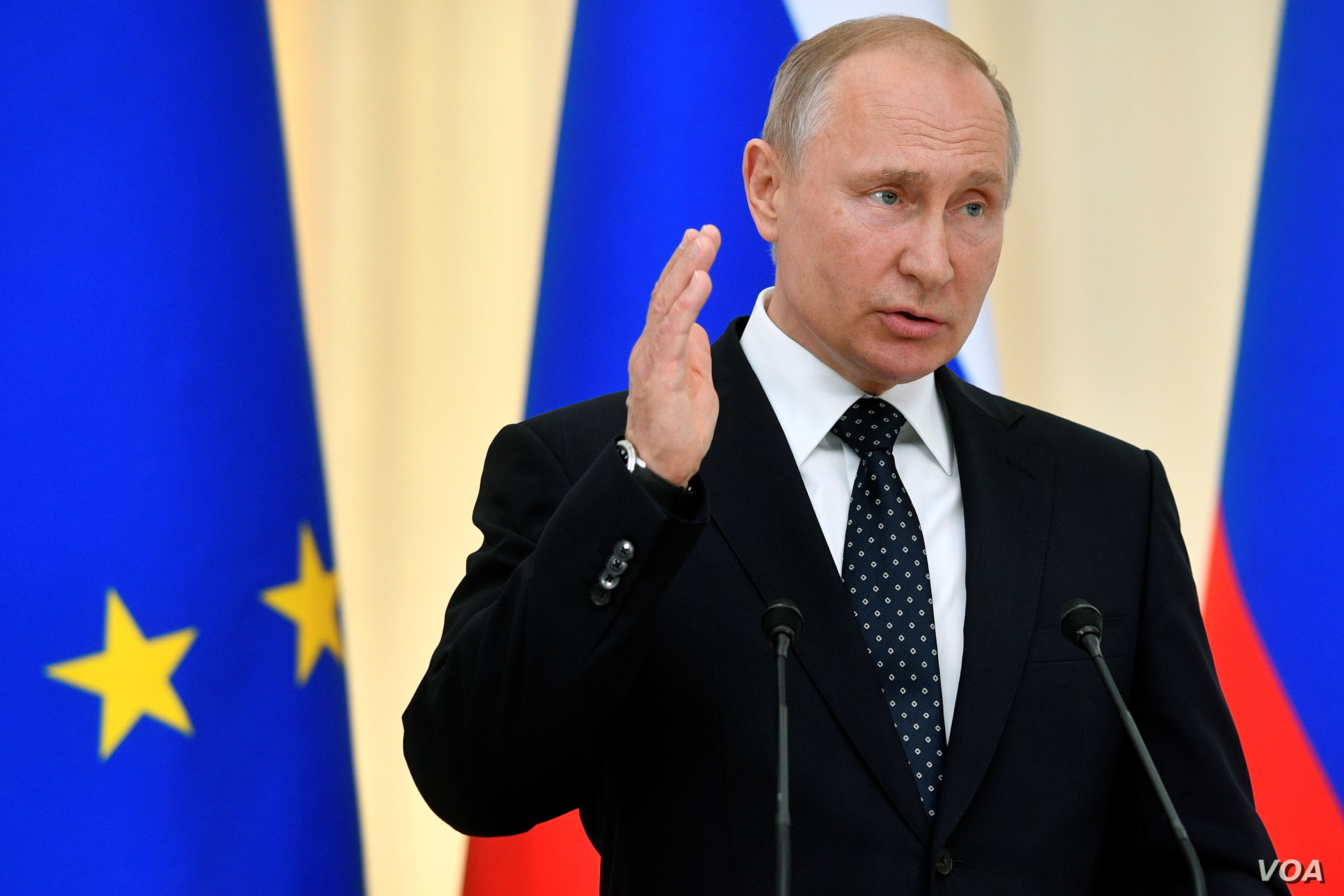 Putin sanksiyalar səbəbindən Rusiya, ABŞ və Avropanın itkilərini açıqlayıb