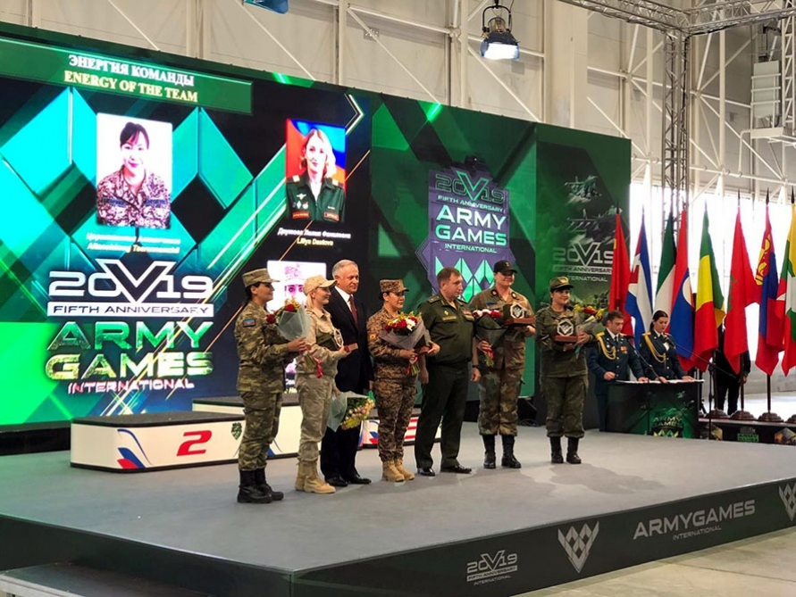 “Beynəlxalq Ordu Oyunları – 2019” yarışlarında hərbi qulluqçularımız mükafatlandırılıb