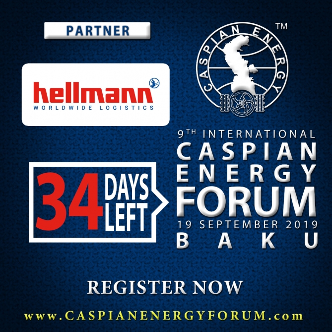 “Hellmann Worlwide Logistics” “Caspian Energy Forum Baku – 2019”un tərəfdaşı olub