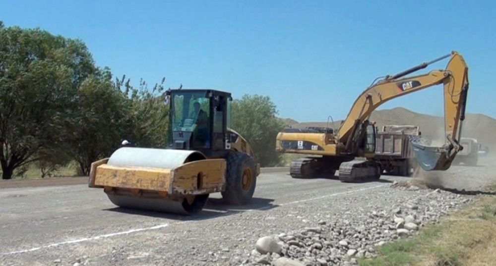 Culfa-Ordubad avtomobil yolu yenidən qurulur