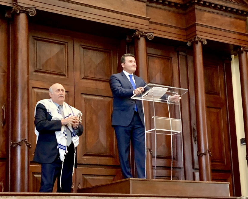 Los-Anceles sinaqoqunda Azərbaycanın tolerantlığına dair təqdimat keçirilib