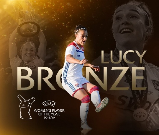 Lüsi Bronz ötən mövsüm ilin ən yaxşı qadın futbolçusu seçilib