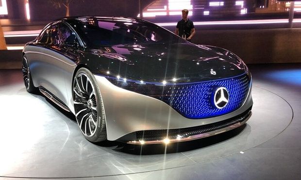 “Mercedes” elektromobilini təqdim etdi – FOTO