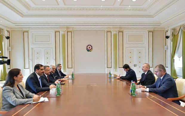 İlham Əliyev Türkiyə vitse-prezidenti ilə görüşüb – FOTO
