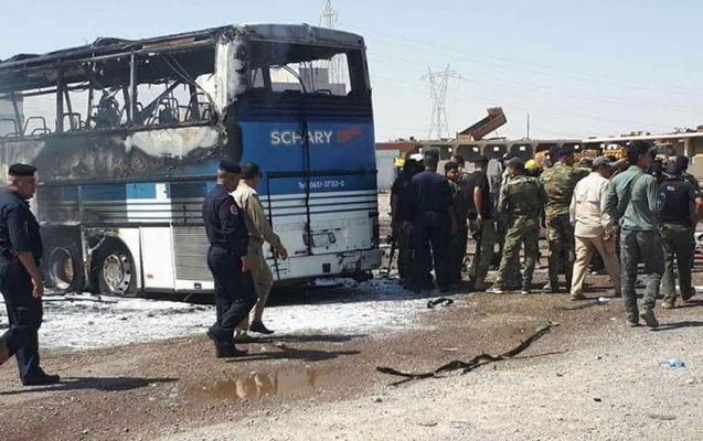 Kərbəlada sərnişin avtobusu partladıldı – 12 nəfər ölüb
