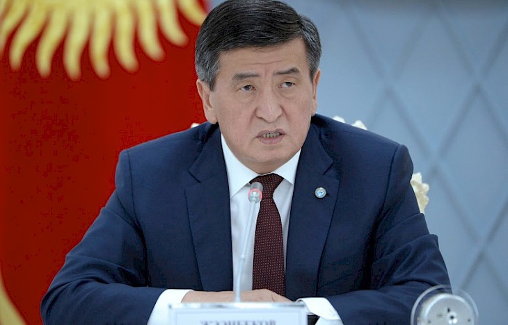 Qırğızıstan prezidenti Azərbaycana rəsmi səfərə yola düşüb