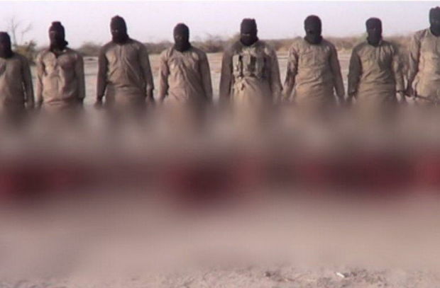İŞİD terrorçuları 11 xristian girovu edam etdi – FOTO