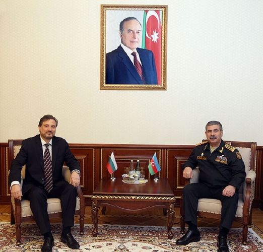 Zakir Həsənov Bolqarıstanın ölkəmizdəki səfiri ilə görüşüb
