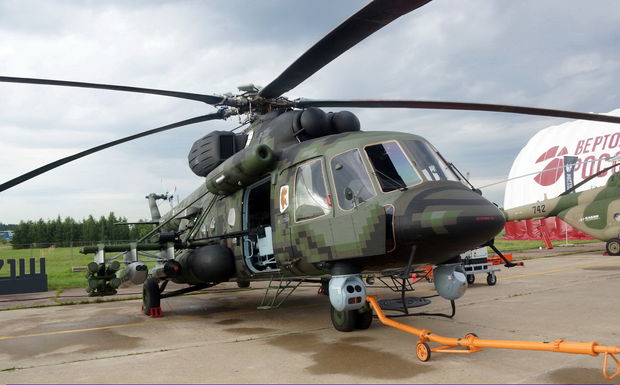 Rusiya “Mi-8” helikopterini “uçan tank”a çevirir – FOTO