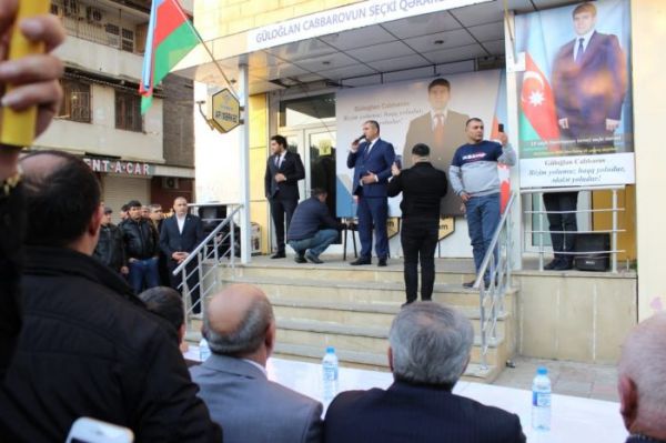 Güloğlan Cabbarov: Dostlar bu gün 20 günlük seçki marafonunda təbliğat-təşviqatın sonuna gəldik