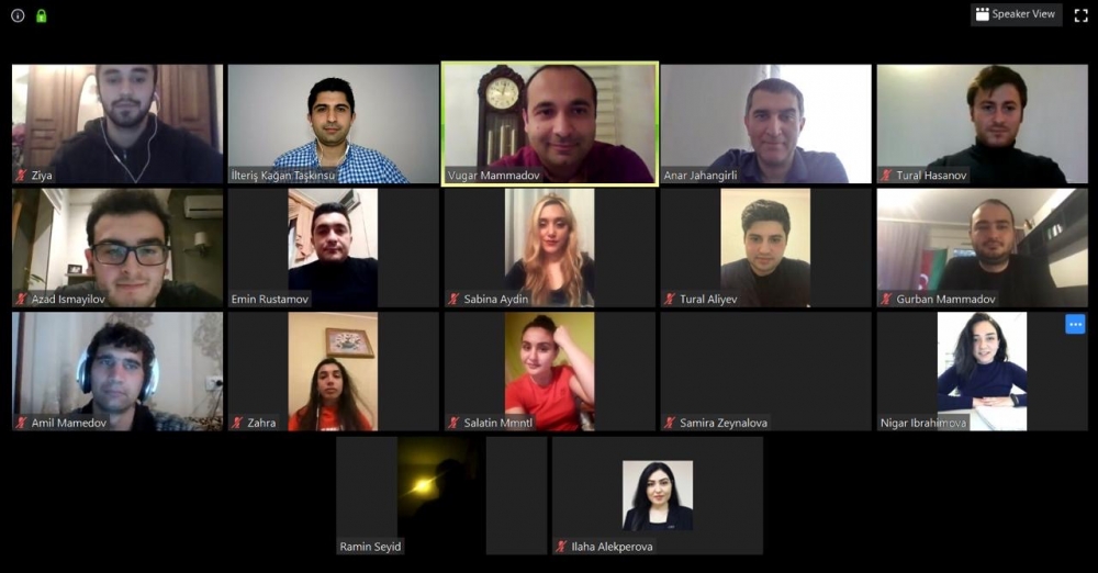 “Azərbaycan Diaspor Gəncləri” təşkilatı virtual konfrans təşkil edib