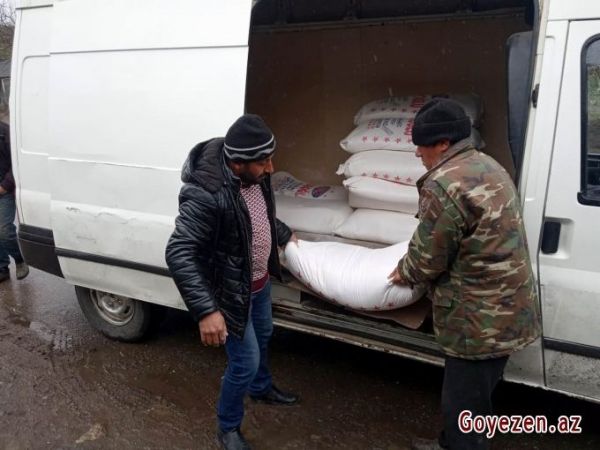 Qazaxın daim atəş altında olan Məzəm və Quşçu Ayrım kəndlərində yaşayan sakinlərə növbəti dəfə köməklik olunub