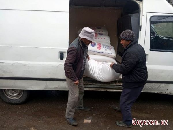 Qazaxın daim atəş altında olan Məzəm və Quşçu Ayrım kəndlərində yaşayan sakinlərə növbəti dəfə köməklik olunub